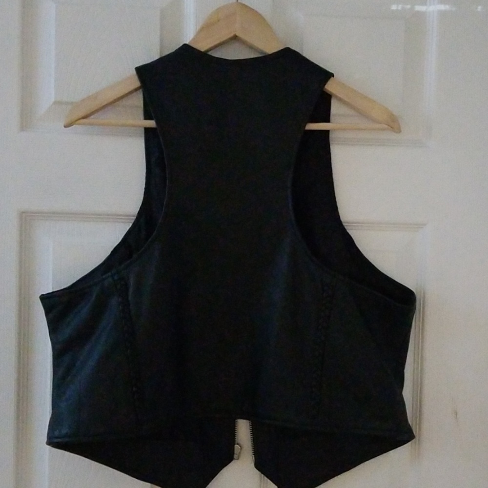 Brand new Leather vest